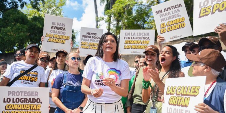 Liderazgo de Opción Democrática se suma a la concentración del 8 de marzo