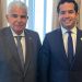 Omar Fernández conversa con presidente de Panamá temas de interés común