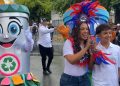 Lluvia bendice celebración Carnaval Santo Domingo Norte 2025
