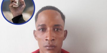 Policía captura en flagrante delito a hombre tras lanzar pedrada a mujer en Azua