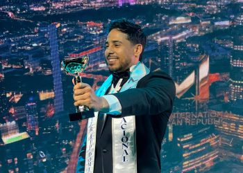 Aldo Farías, primer sanjuanero en ganar el Mister International RD 2025