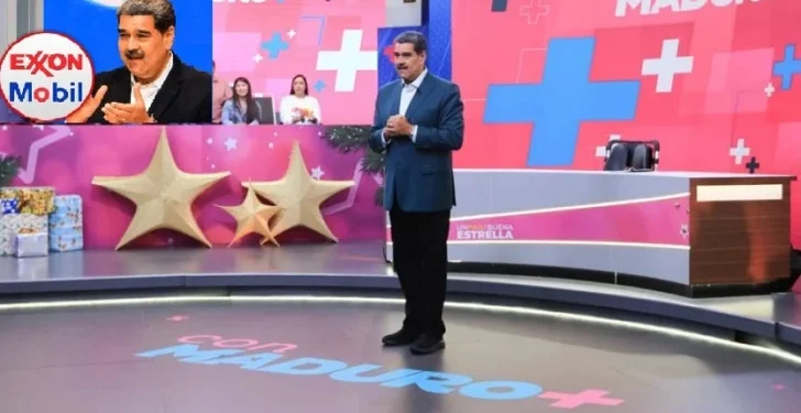 Maduro dice tomará medidas contra ExxonMobil y la entreguista Guyana