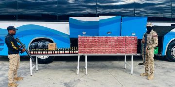 CESFRONT incauta cigarrillos y bebidas alcohólicas en Jimaní