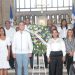 José Luis Morillo rinde homenaje a las mujeres patriotas con una ofrenda floral en el Panteón de la Patria