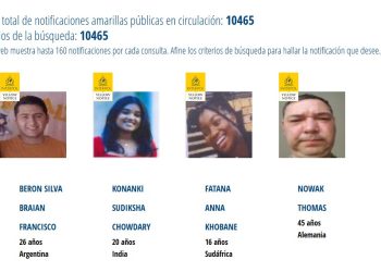 Interpol emite notificación amarilla por desaparición de Sudiksha Konanki