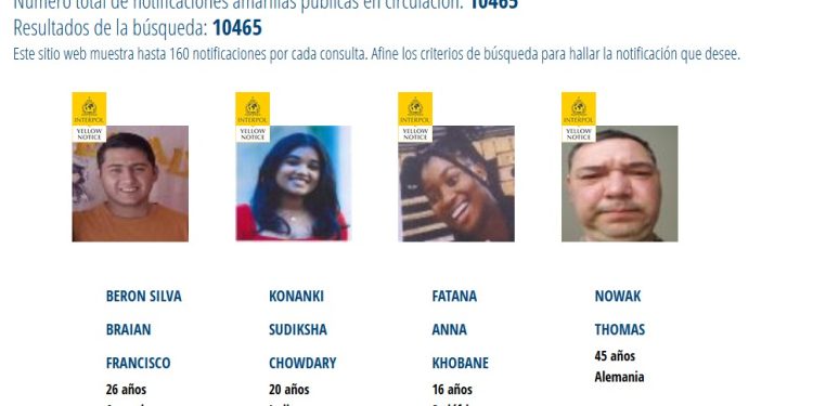 Interpol emite notificación amarilla por desaparición de Sudiksha Konanki