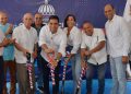 Ministro Kelvin Cruz inicia construcción pley de béisbol en Castañuelas