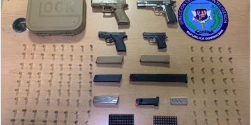 PN y MP incautan cuatro armas de fuego ilegales en Santiago durante operativos preventivos