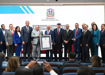 Senado reconoce a Cesar Julio Cedeño Ávila,  como propulsor del deporte de la  República Dominicana