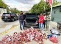 Arrestan Cabo de la policía con 80 mil cigarrillos de contrabando en Elías Piña