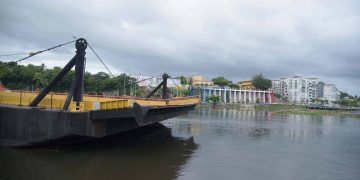Obras Públicas cerrará este sábado puente flotante por dos horas