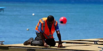 Inician labores de mantenimiento del muelle turístico y pesquero de Palenque