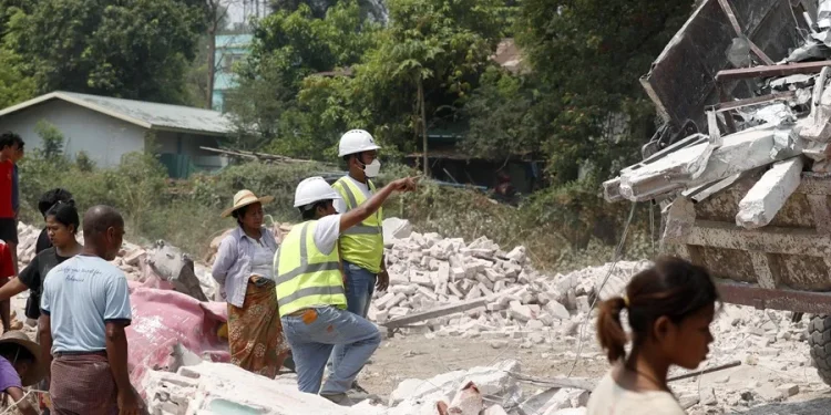 Terremoto en Birmania : La junta militar eleva a 2.886 los muertos y a 4.639 los heridos