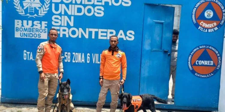 Defensa Civil capacita su Unidad Canina en Guatemala para seguir salvando vidas