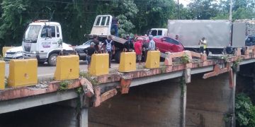 Siete personas resultan heridas durante accidente múltiple en Bonao; 911 brinda asistencia