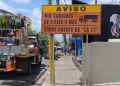 Prohíben la circulación de vehículos pesados por el Puente de la 17