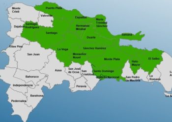 COE mantiene 15 provincias y DN bajo alerta debido a lluvias débiles