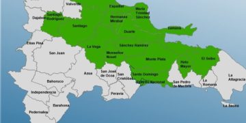 COE mantiene 15 provincias y DN bajo alerta debido a lluvias débiles