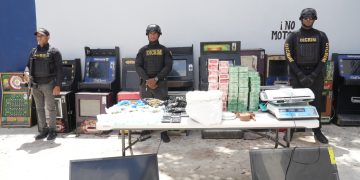 PN y MP ocupan drogas, cigarrillos de contrabando y máquinas tragamonedas en operativo en Capotillo, DN