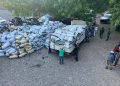 Senpa y Medio Ambiente incautan 950 sacos de carbón en Azua