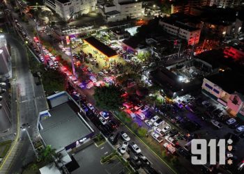 911 coordina amplia respuesta y atención en desplome de techo en discoteca Jet Set