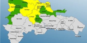 14 provincias bajo alerta debido a un sistema frontal y una vaguada, según COE