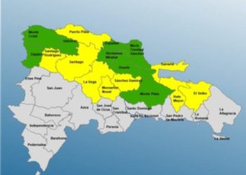 COE: 17 provincias bajo alerta por sistema frontal