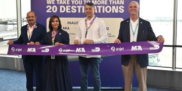 Arajet Airlines realizó histórico primer vuelo a los Estados Unidos