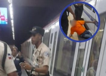 Hombre resulta lesionado al quedar atrapado entre el andén y vagón del metro SD