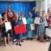 Fundación junta de desarrollo Gualey celebra cumpleaños a adultas mayores