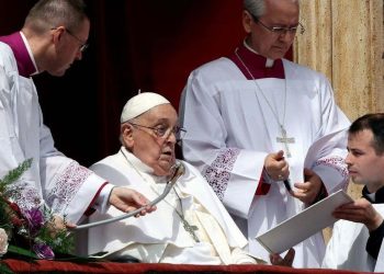 Última aparición pública del papa Francisco antes de su muerte