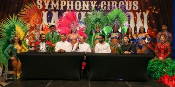 Symphony Circus ofrece detalles de su espectáculo “Imagination” en un encuentro con la prensa lleno de magia y personajes circenses