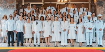 Carolina Mejía exhibe logros durante su quinta rendición de cuentas