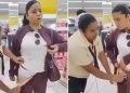 Mujer es sorprendida robando calzones tras ponérselos en tienda