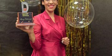 Periodista de Telemicro Ramy Portorreal, es galardonada en los premios ´´Diamond Voice Awards´´