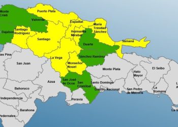 COE mantiene nueve provincias en alerta por presencia de vaguada