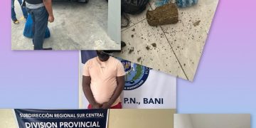 DINTEL y Ministerio Público realizan allanamientos en Baní; detienen a un hombre e incautan armas, drogas, dinero y otros objetos