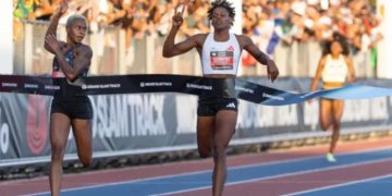 Marileidy correrá este sábado en el Grand Slam Track