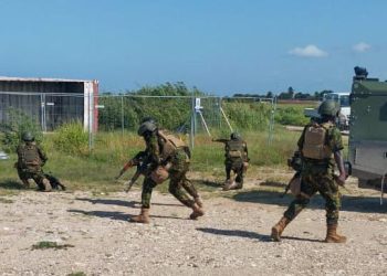 Misión en Haití se prepara ante emergencias con simulacro contra pandillas