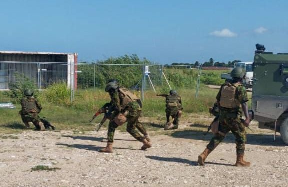 Misión en Haití se prepara ante emergencias con simulacro contra pandillas