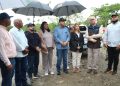 Igor Rodríguez Durán supervisa daños por lluvias en la comunidad de Saballo junto a autoridades nacionales y locales