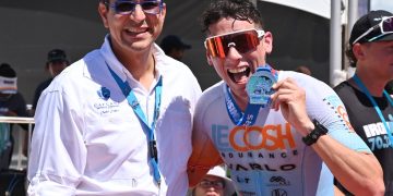 Boricua Javier Figueroa ratifica hegemonía en Ironman 70.3 Cap Cana, edición 2025
