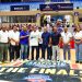 Ministro Kelvin Cruz entrega un millón de pesos al baloncesto de Puerto Plata