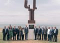 Rey de España, Abinader y Carolina Mejía inauguran monumento a la paz y la libertad en Malecón de SD