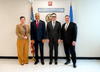 Diputados PARLACEN se reúnen con funcionarios del Departamento de Estado de EE.UU.