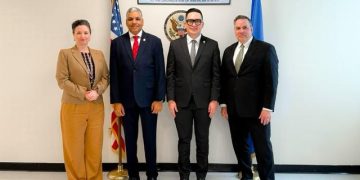 Diputados PARLACEN se reúnen con funcionarios del Departamento de Estado de EE.UU.