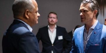 MIDE sostiene reuniones estratégicas con secretario de Defensa EE. UU. y el comandante del Comando Sur durante CENTSEC 2025