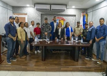 Lanzamiento de la Mesa de Seguridad Ciudadana y Género en la provincia de Azua , Municipio Estebania