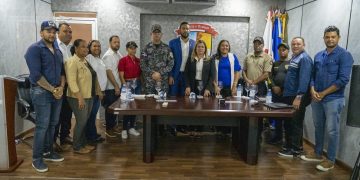 Lanzamiento de la Mesa de Seguridad Ciudadana y Género en la provincia de Azua , Municipio Estebania