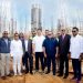 Ministros Carlos Bonilla y José Ignacio Paliza realizan recorrido de supervisión por construcción de la UASD en Santo Domingo Este